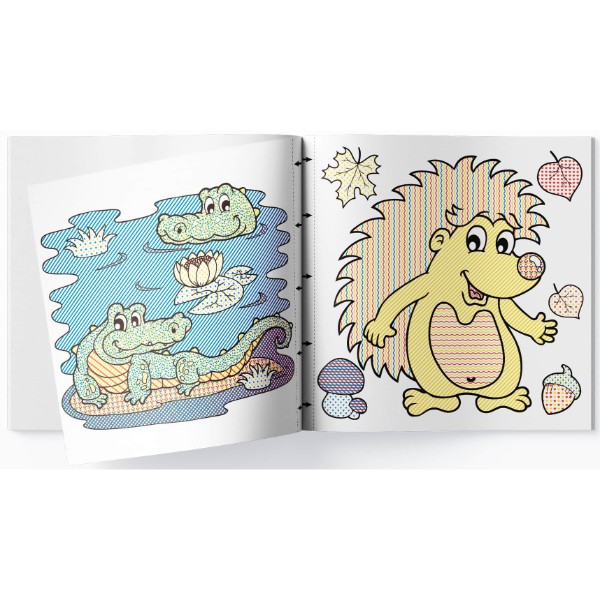 Фото - Раскраски Crystal Book лучшая водяная. Животные (9789669871138)